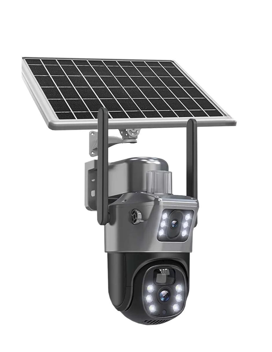 Cámara Wi-Fi de seguridad inalámbrica HD 180° con capacidad para grabar visión nocturna para interior y exterior