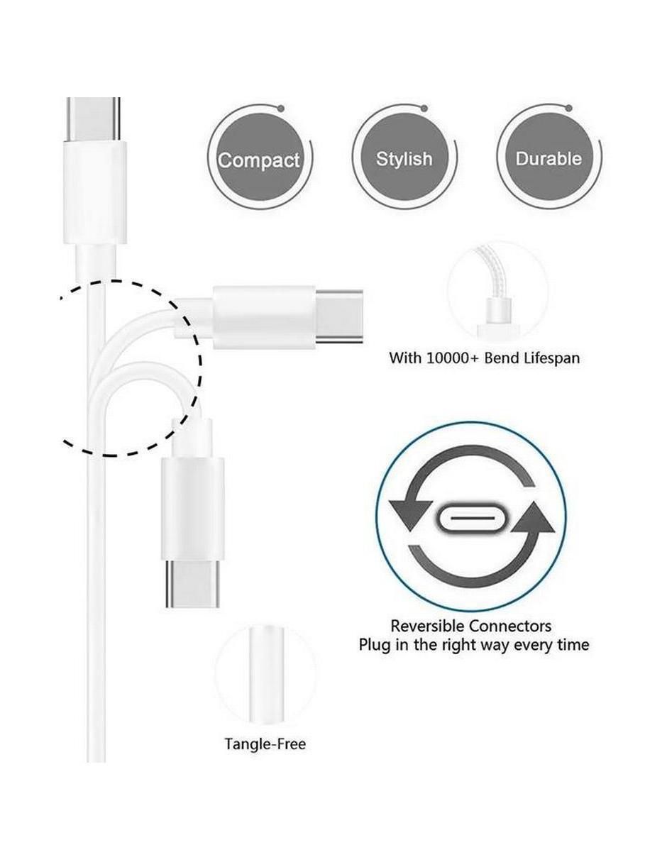Cable USB C de 25 cm 2