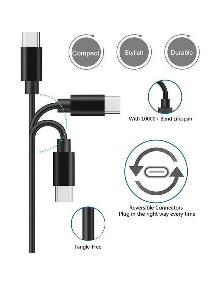 Cable USB C de 50 cm 2