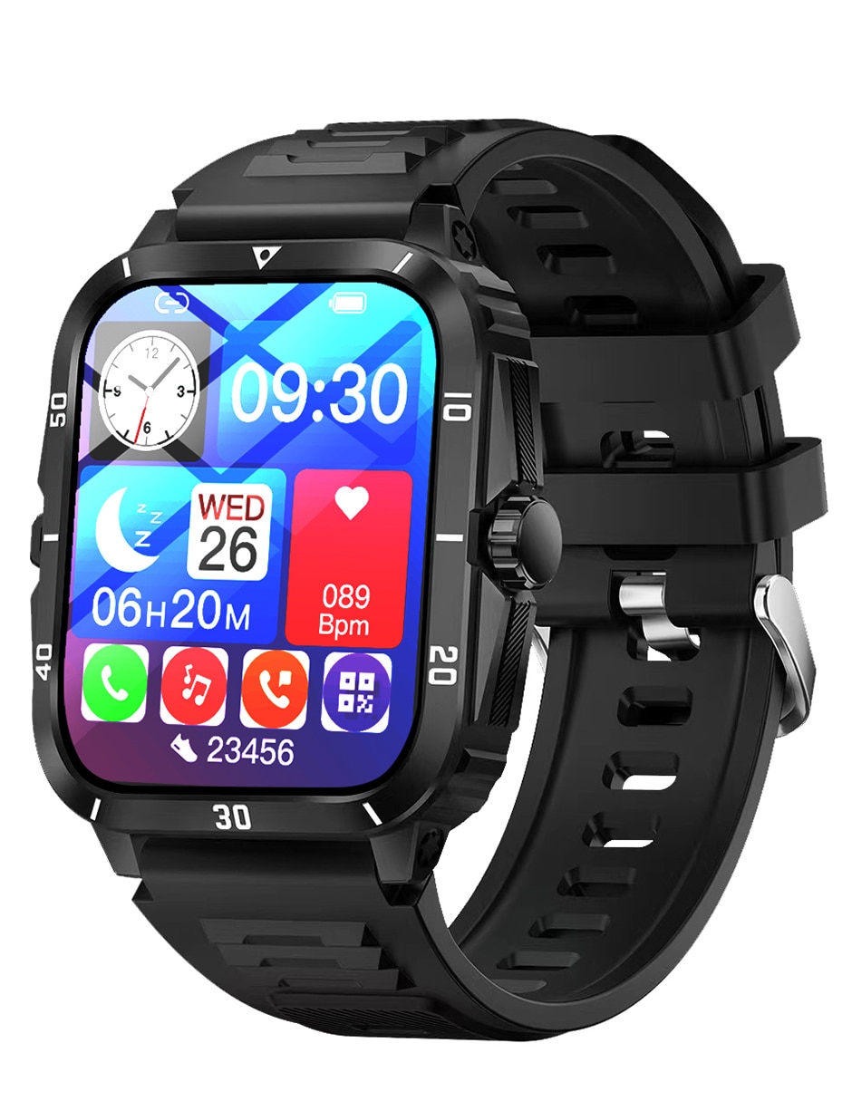 SMARTWATCH KRONOS INSIGN, 41 MM, NEGRO