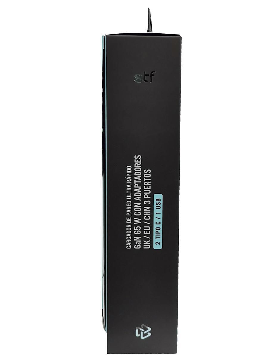 Cargador pared de 65 W USB tipo C GaN 4