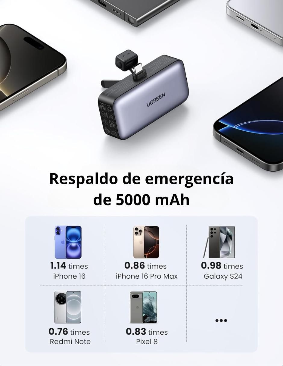Batería portátil 5000 mAh 35338 7