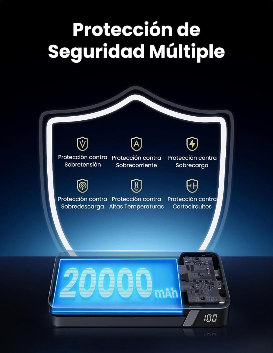 Batería portátil 20000 mAh 25188 9