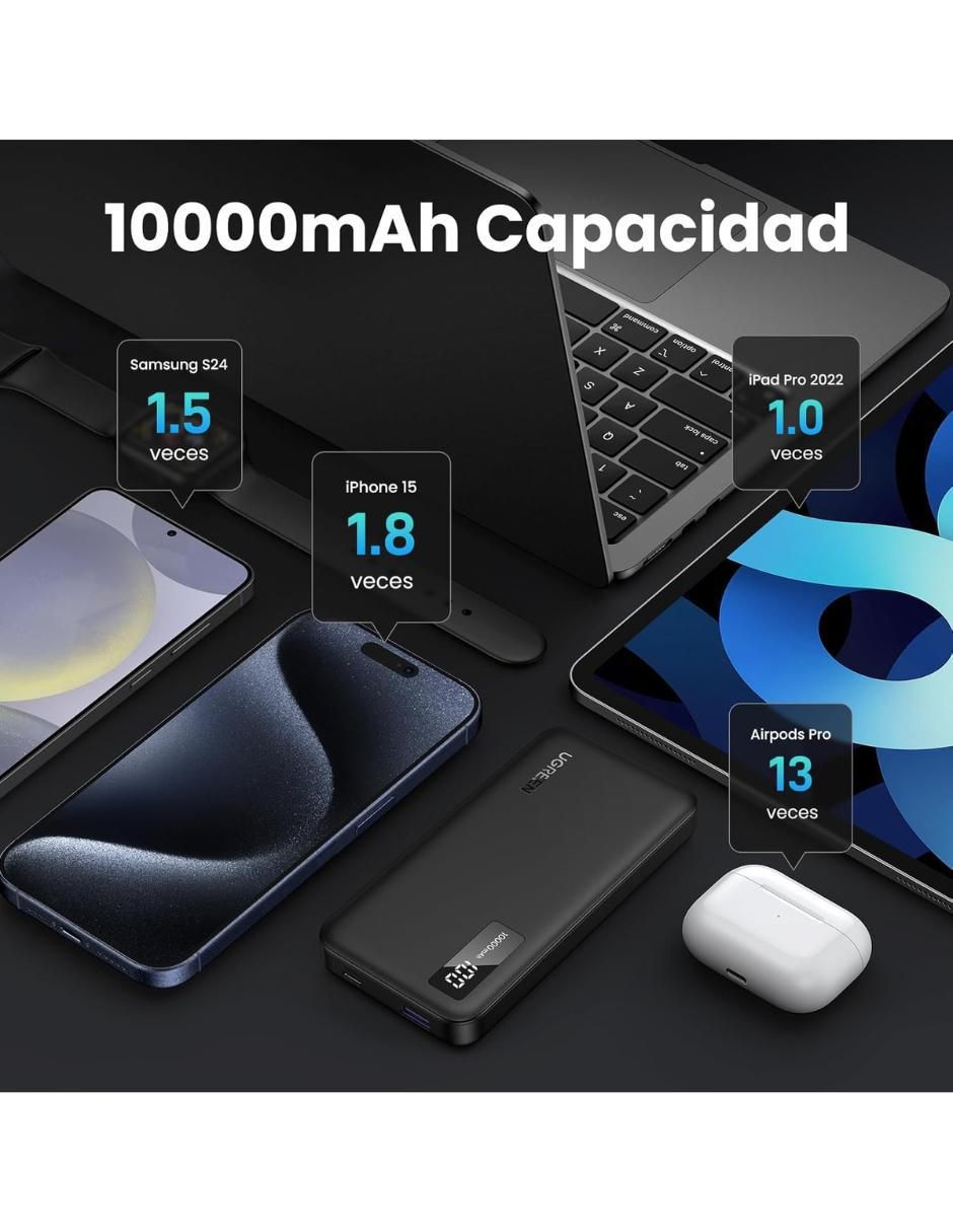 Batería portátil 10000 mAh 25742 3