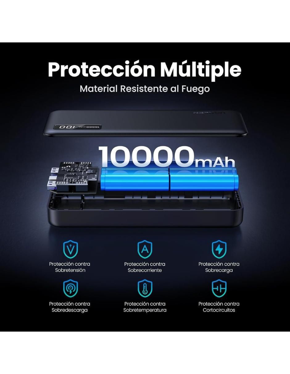 Batería portátil 10000 mAh 25742 6