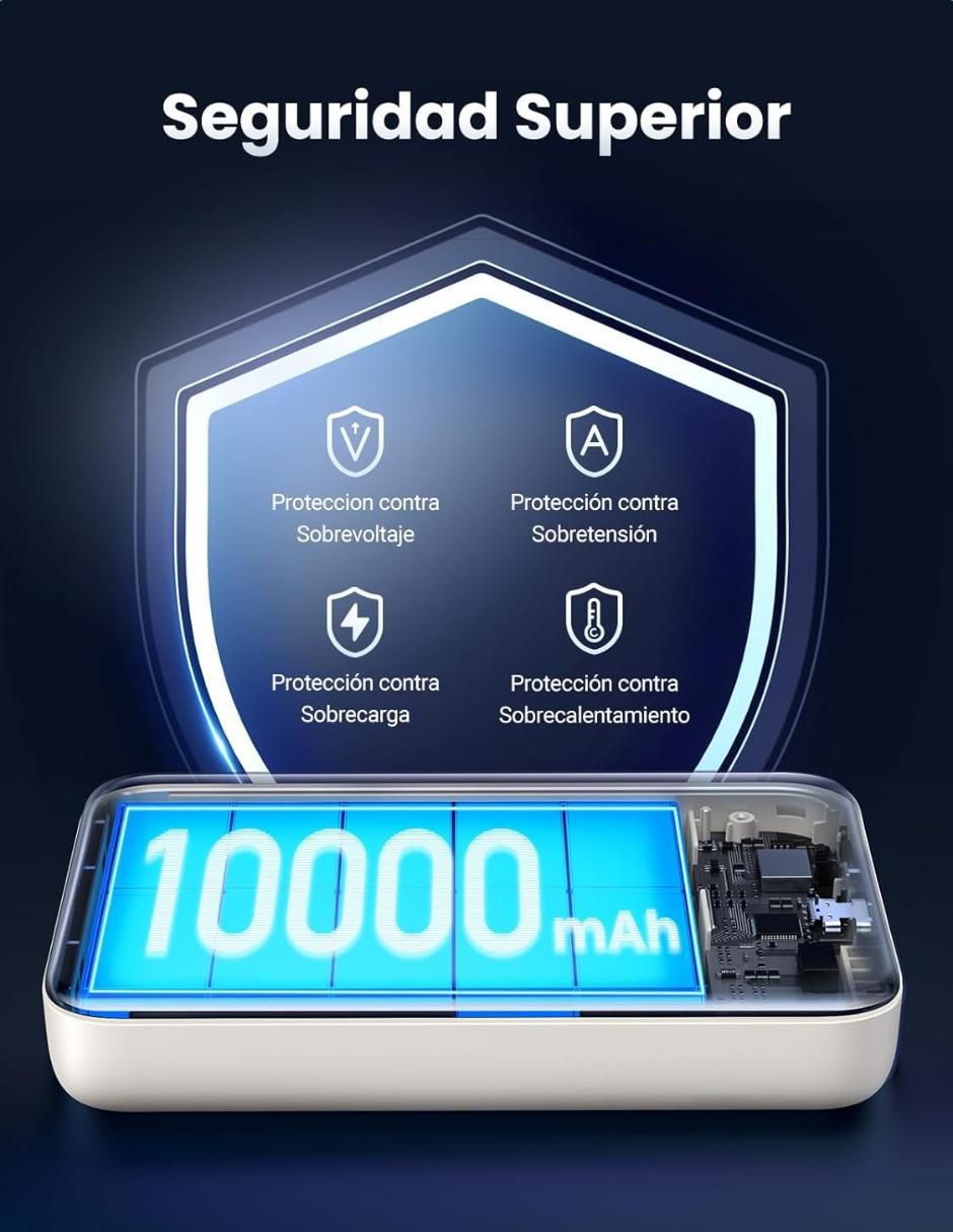 Batería portátil 10000 mAh 25208 6