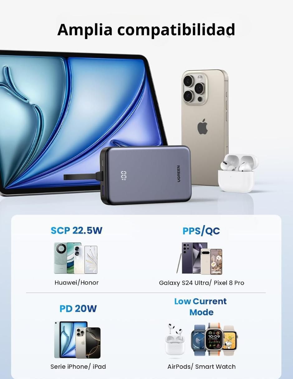Batería portátil 20000 mAh 45762 7