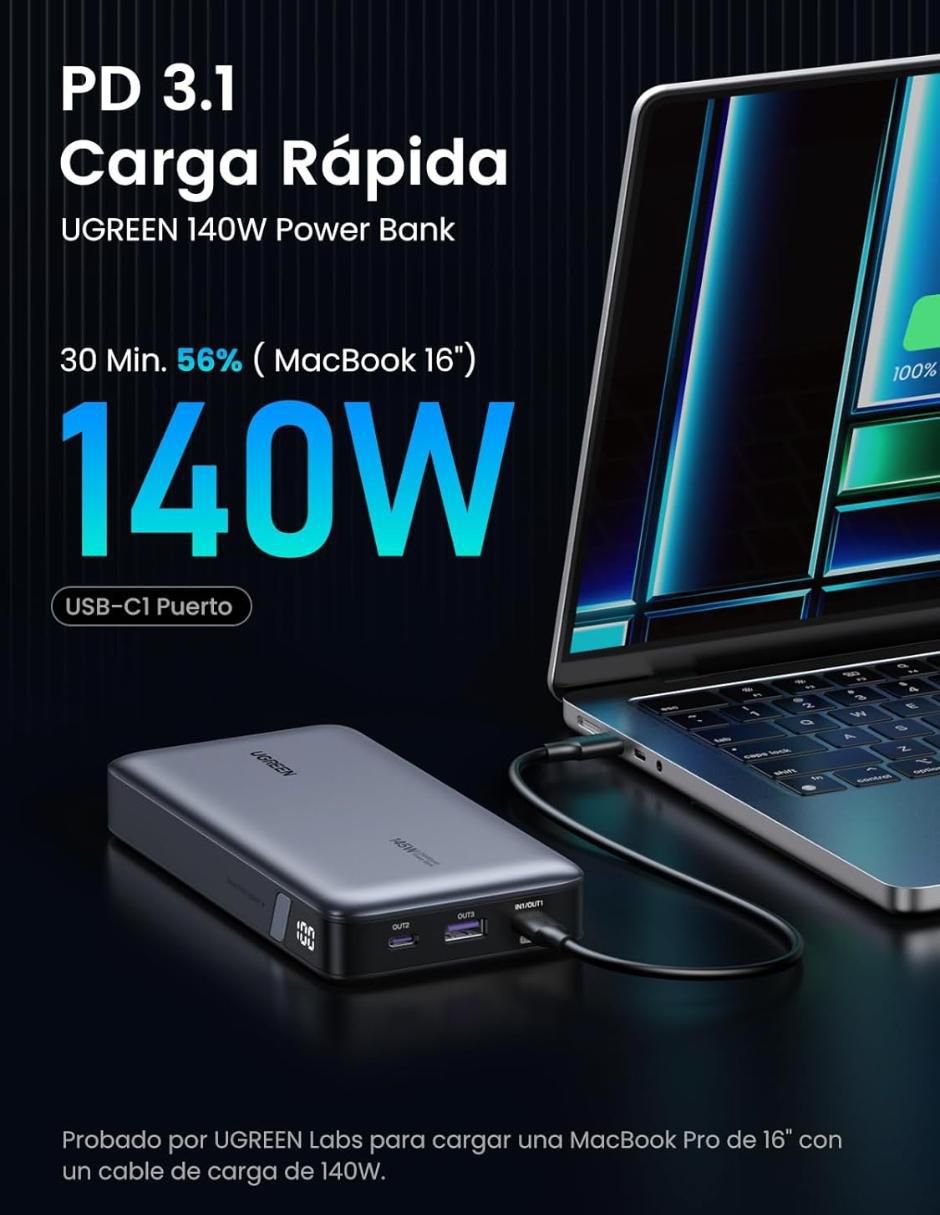 Batería portátil 25000 mAh 90597A 3