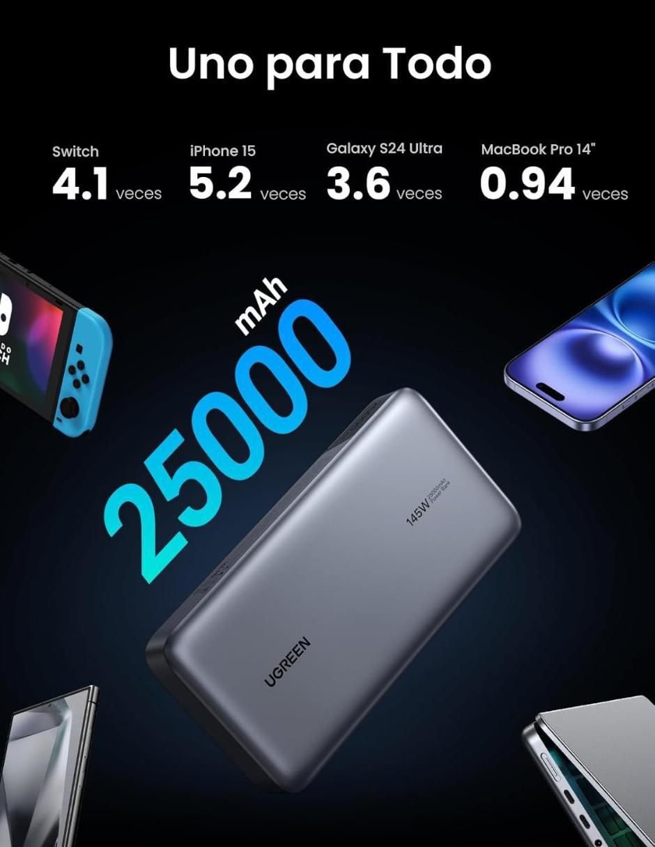 Batería portátil 25000 mAh 90597A 4