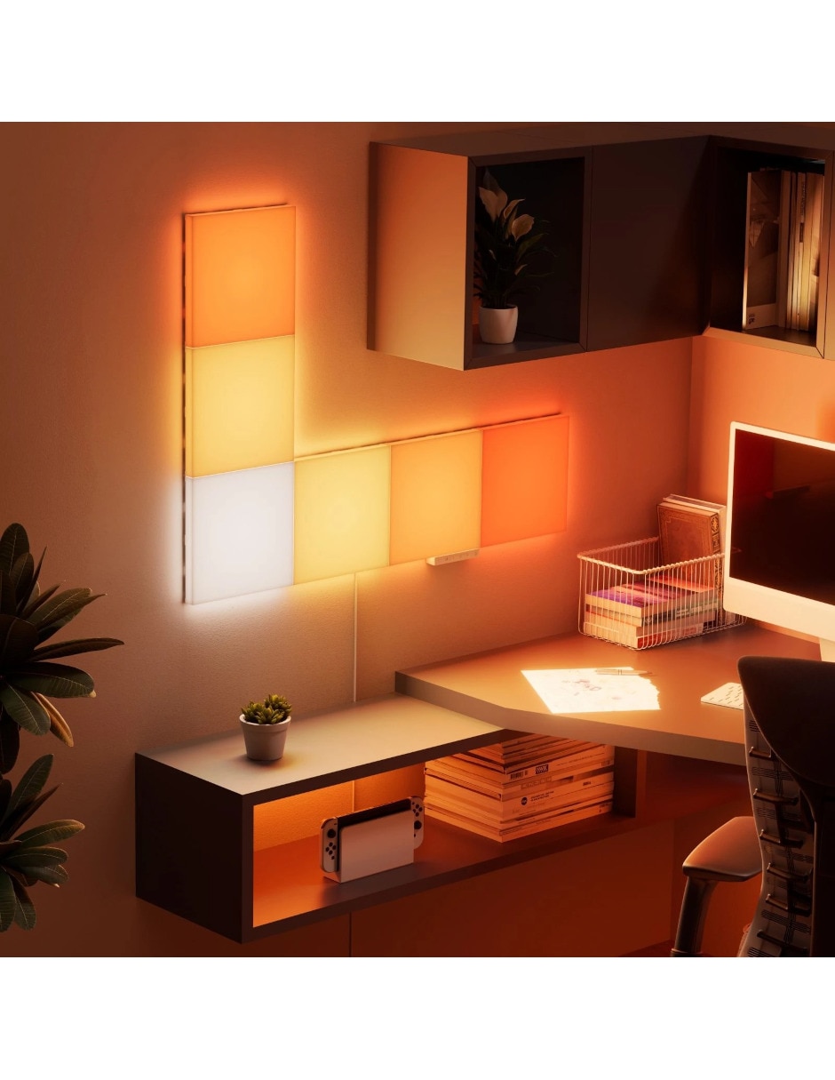 Set de paneles LED smart Nanoleaf Blocks 6 piezas N8100K03-6BS 2