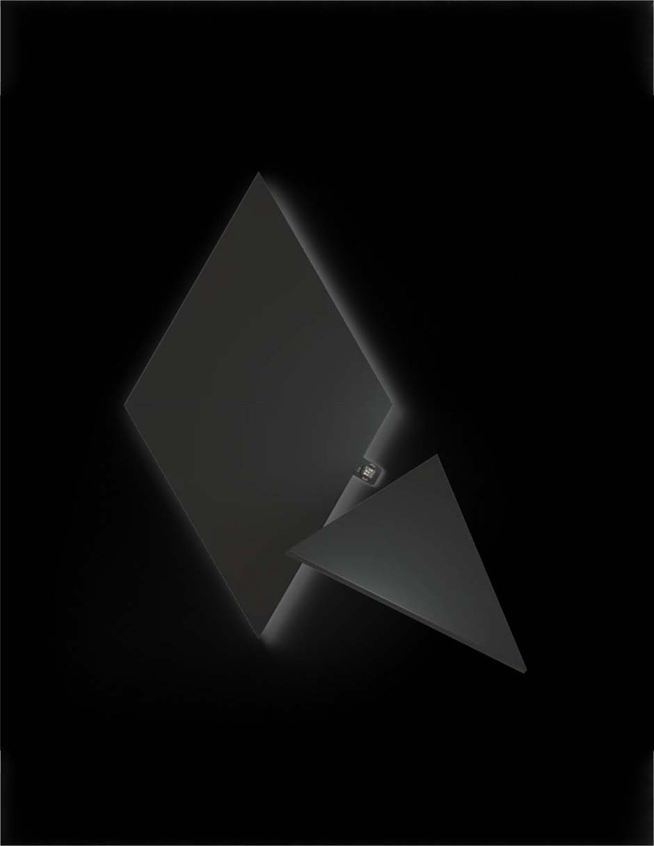 Set expansión de paneles LED smart Shapes Triangulos 3 piezas NL47-0101TW-3PK 2