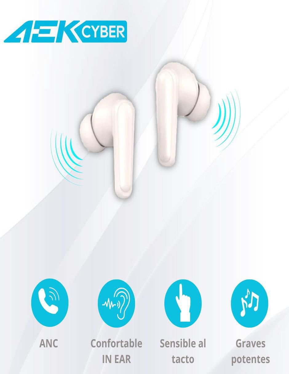 Audífonos in-ear aba06 inalámbrica 2