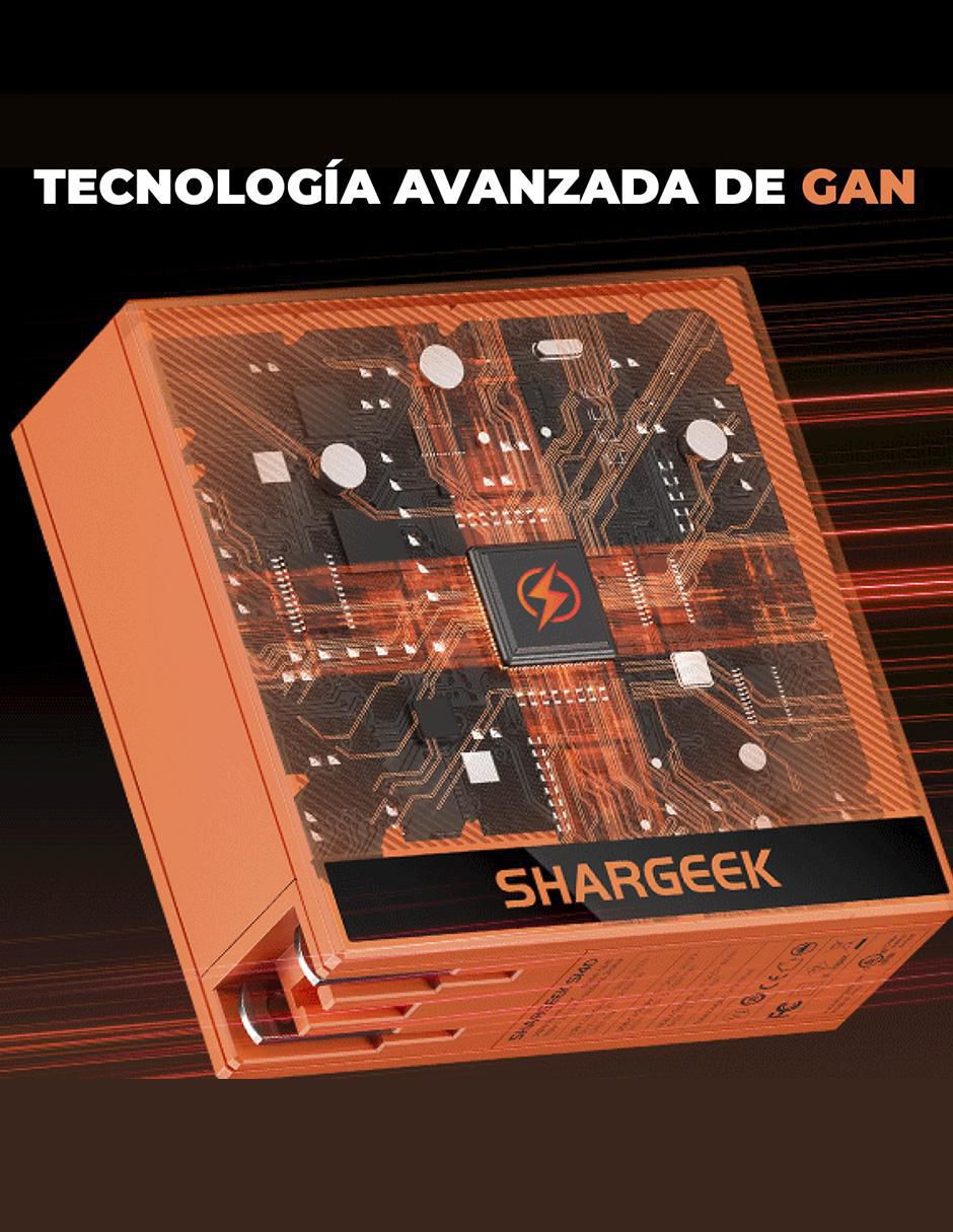 Cargador pared de 120 w USB Tipo C 140 w pd 3.1 4