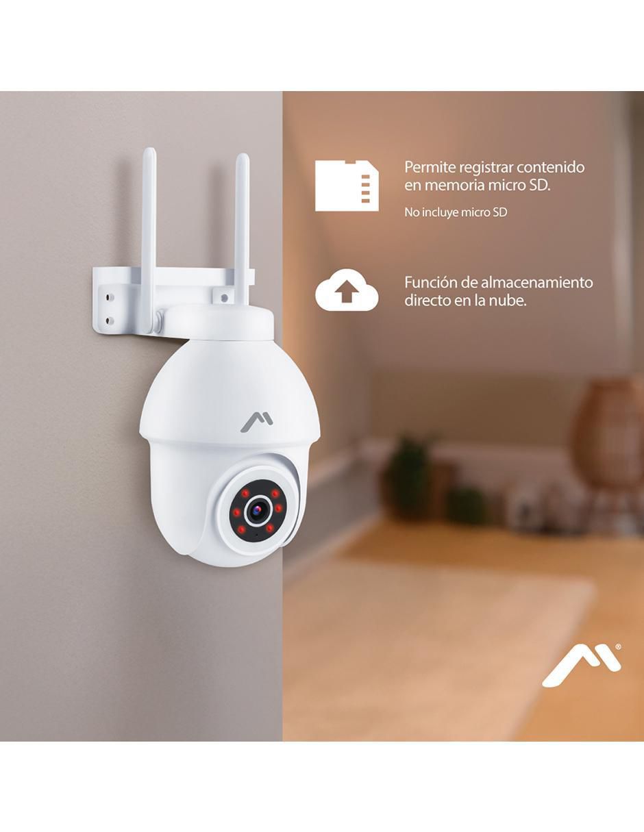 Cámara WI-FI de seguridad inalámbrica HD 350° con capacidad para grabar para interior y exterior 6
