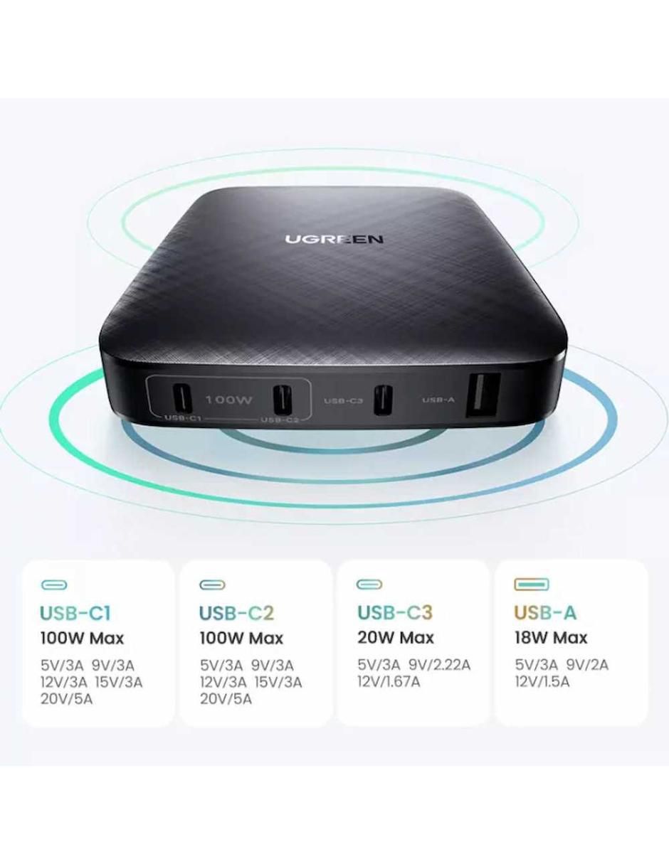 Cargador pared de 65 W USB + USB tipo C 70773 5
