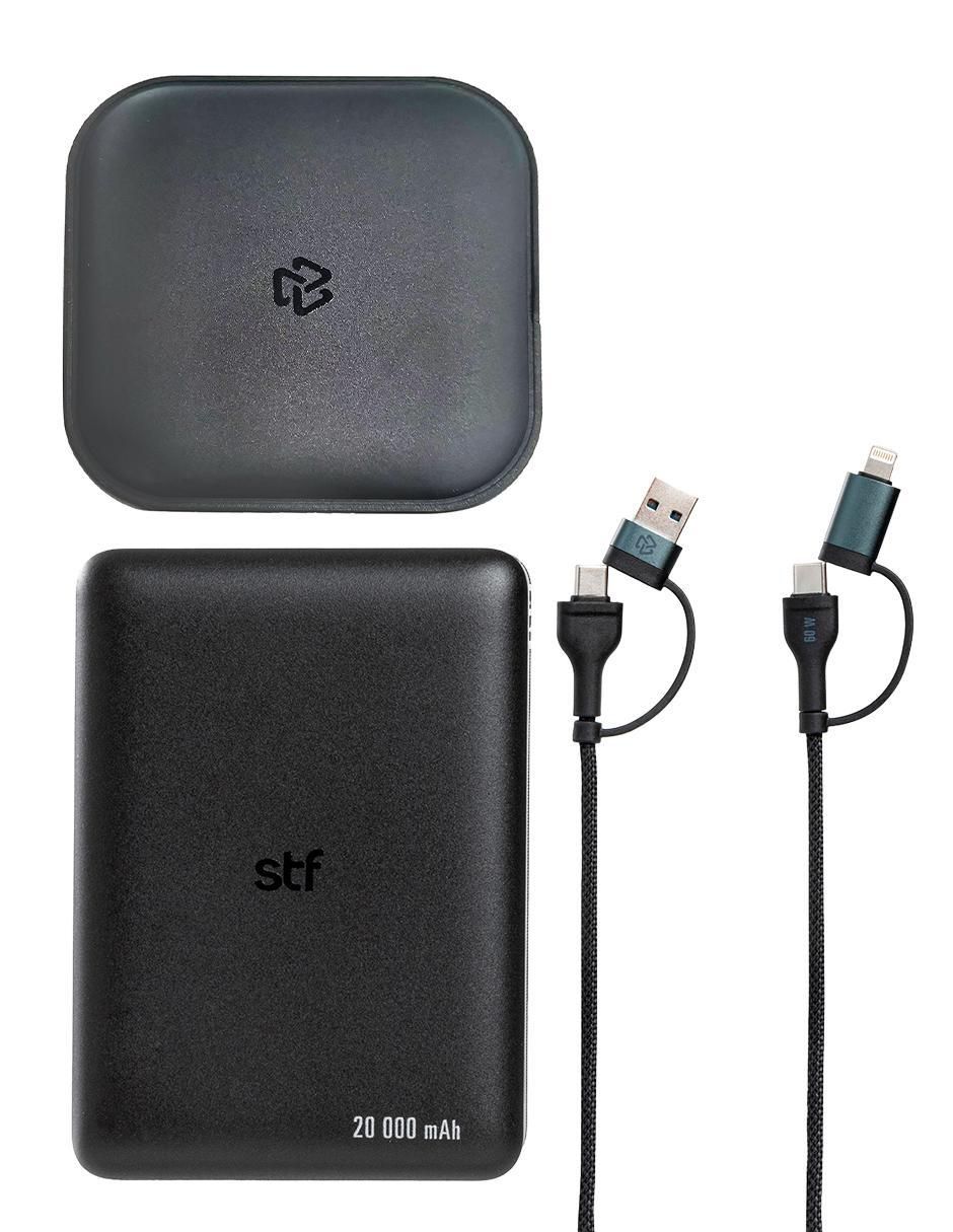 Batería portátil de 25 W USB + USB tipo C Gan y Power Bank ltra Rápida