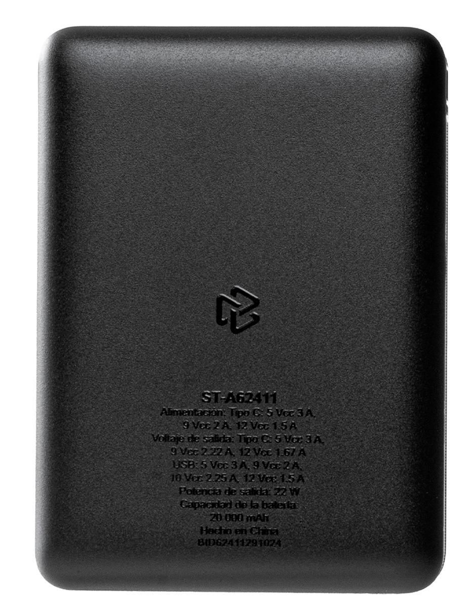 Batería portátil de 25 W USB + USB tipo C Gan y Power Bank ltra Rápida 4