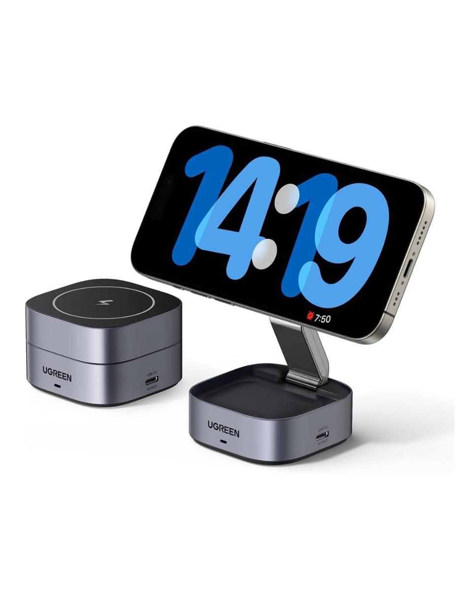 Cargador inalámbrico de 15 W USB tipo C 3