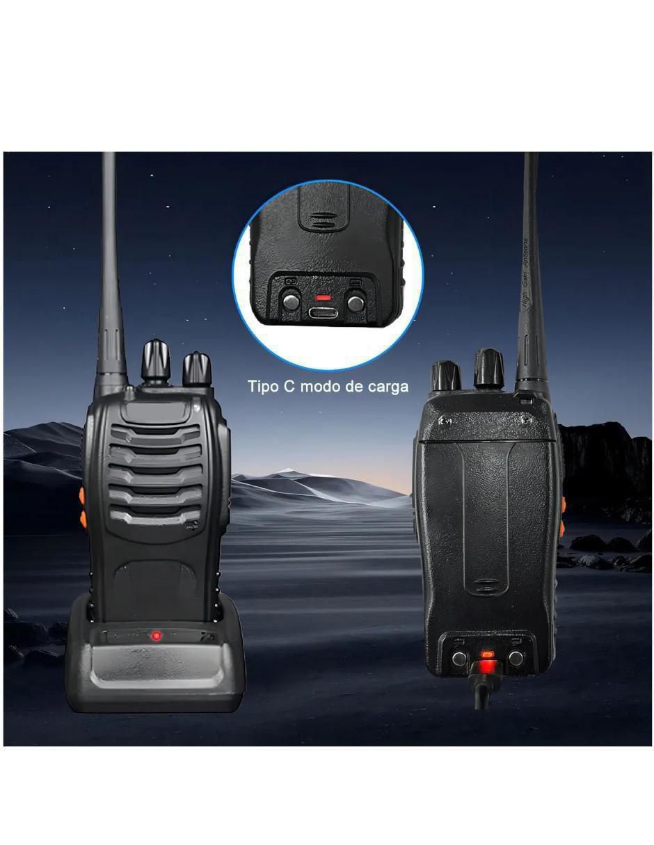 Receptor bluetooth Intercomunicadores profesionales recargables 2