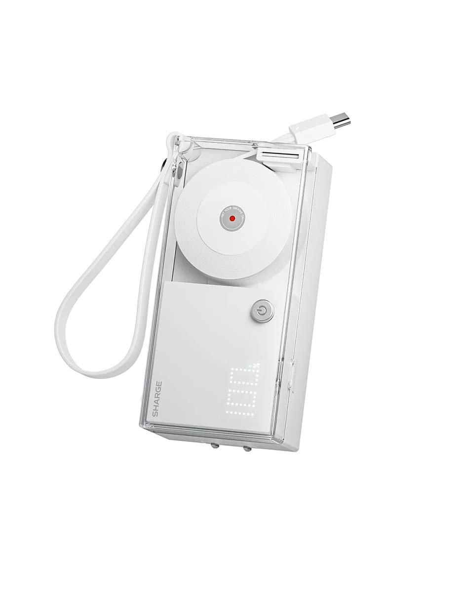 Batería portátil 10000 mah Retractable 3-in-1 Power Bank