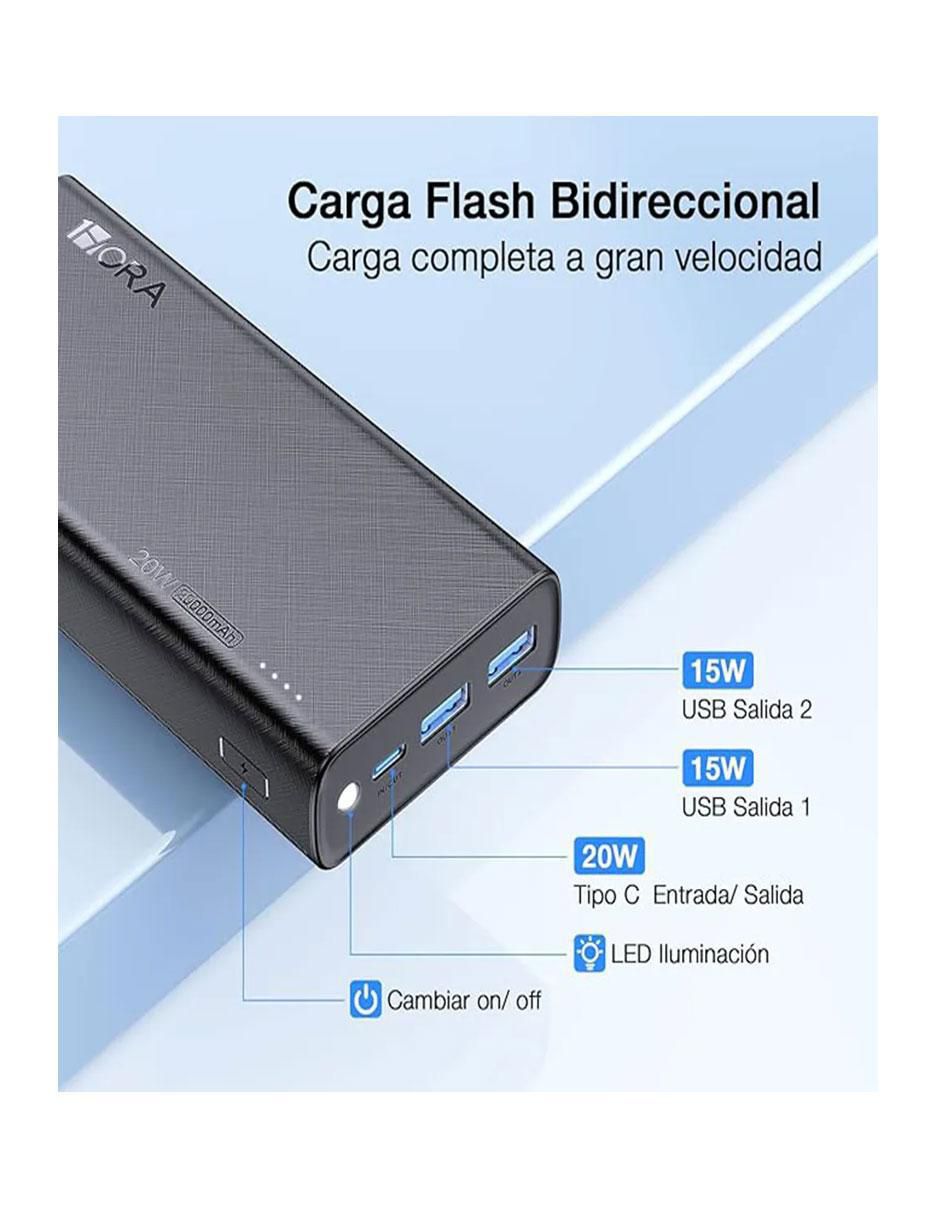 Batería portátil 20000 mAh GAR158 2