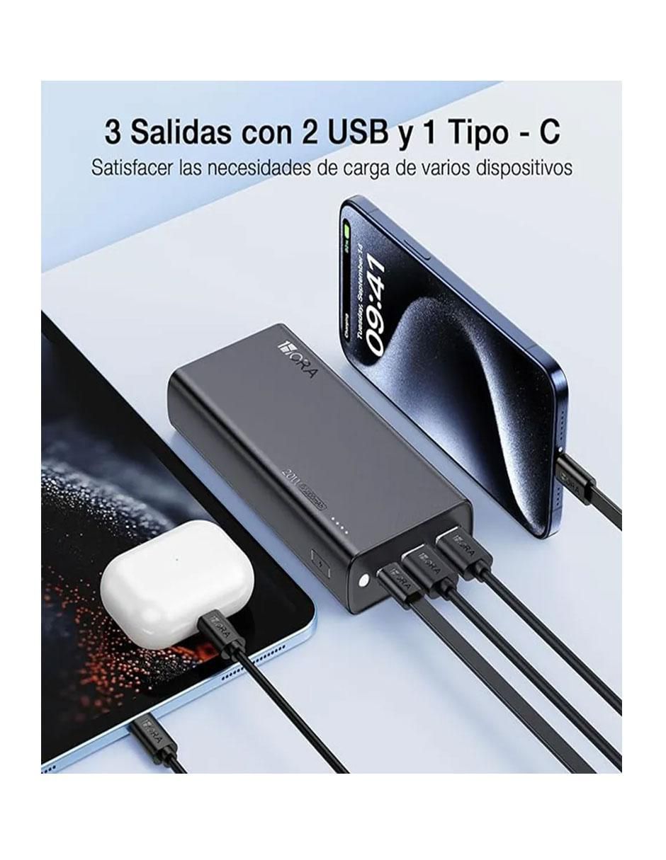 Batería portátil 20000 mAh GAR158 4