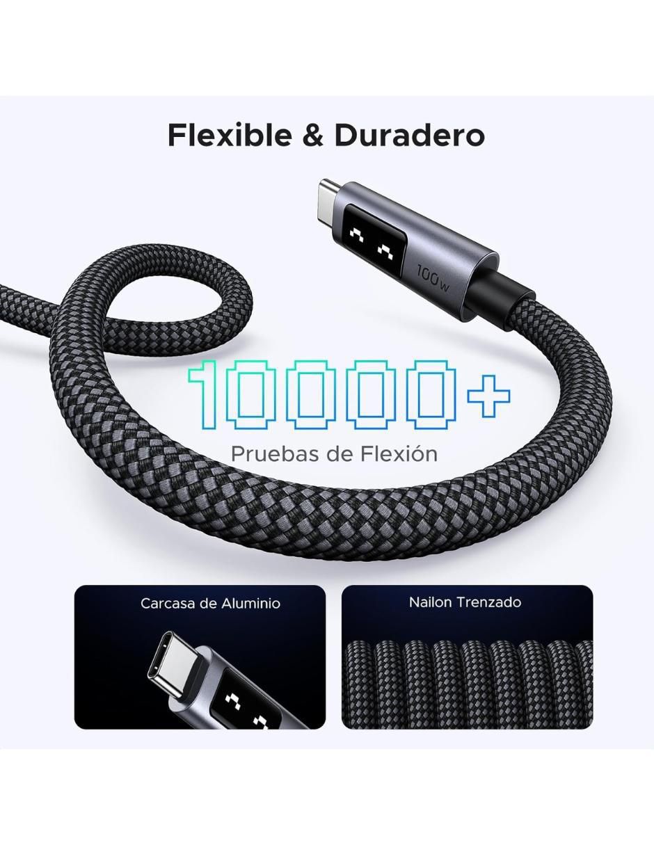 Cable USB C a tipo USB C de 1 m 6