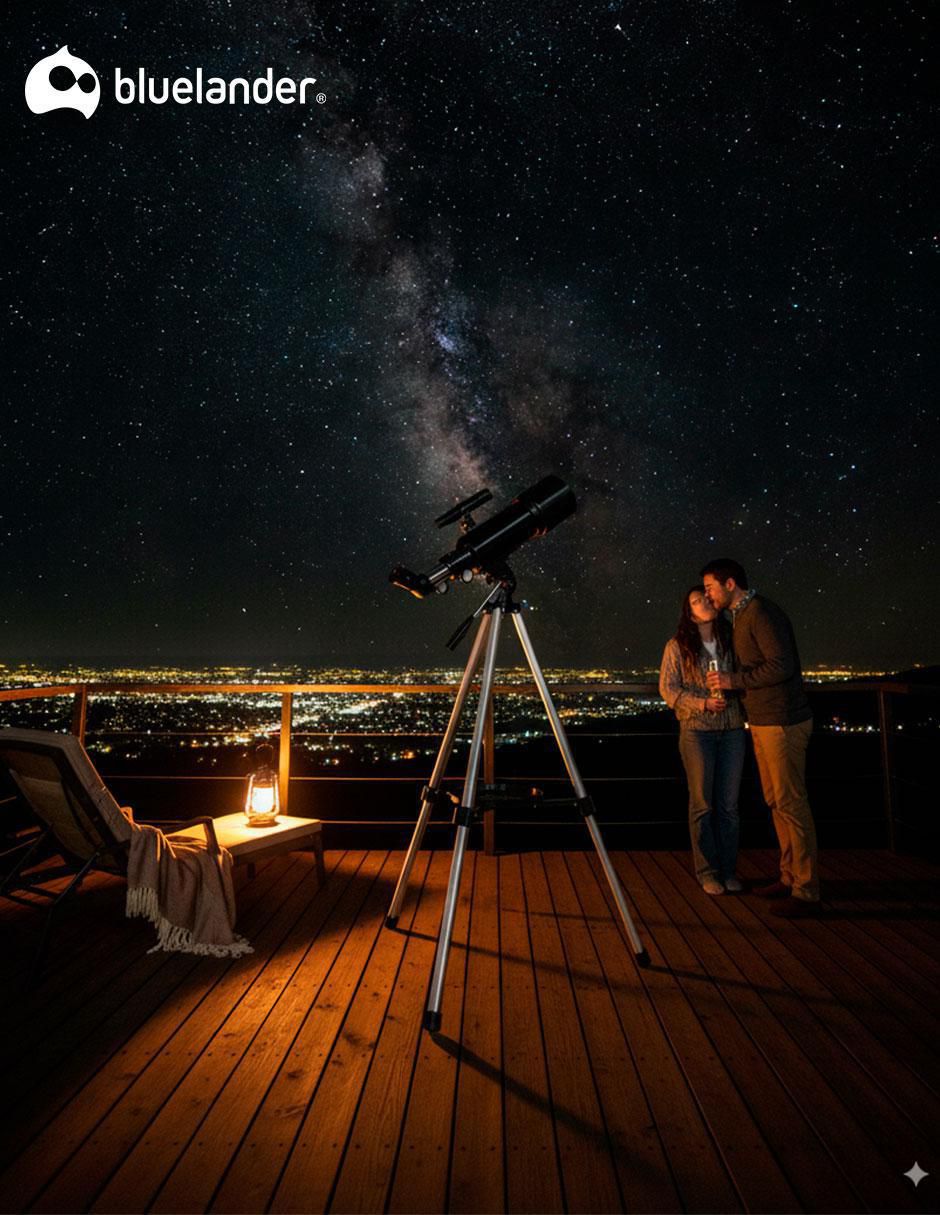 Telescopio refractor modelo telescopio astronómico 3