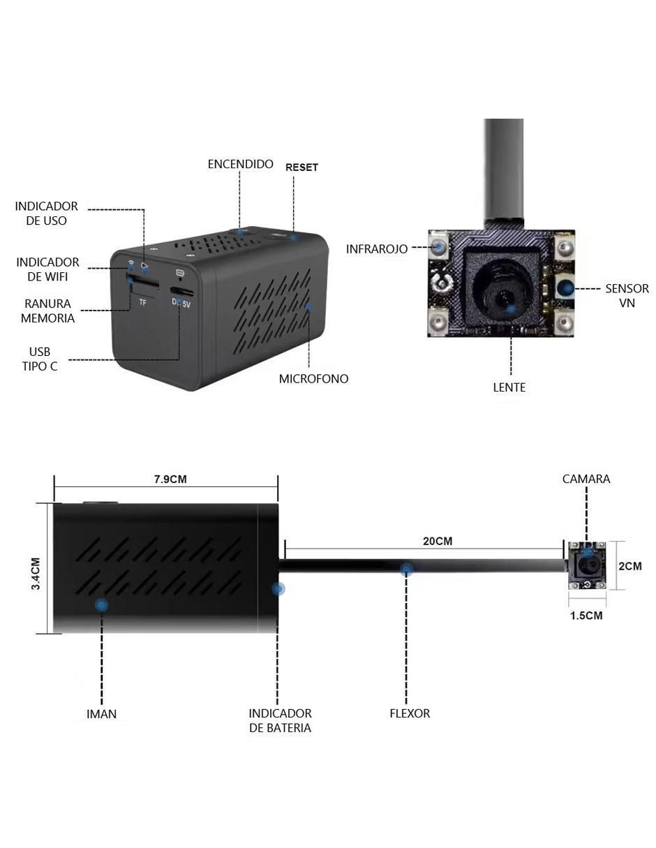Cámara espia de 10 megapíxeles 3