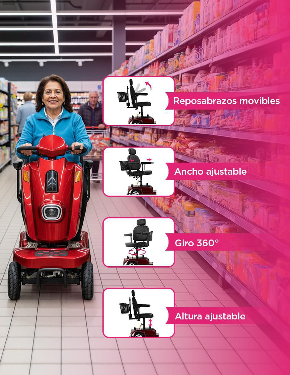Scooter de movilidad Ryberg avant 360° 3