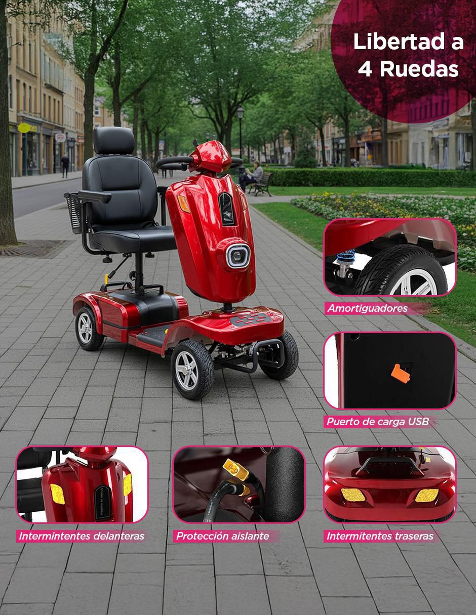 Scooter de movilidad Ryberg avant 360° 4