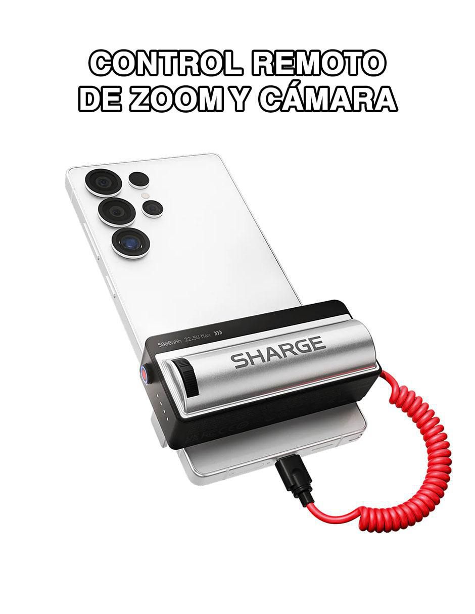 Batería portátil 5000 mAh grip sharge 2