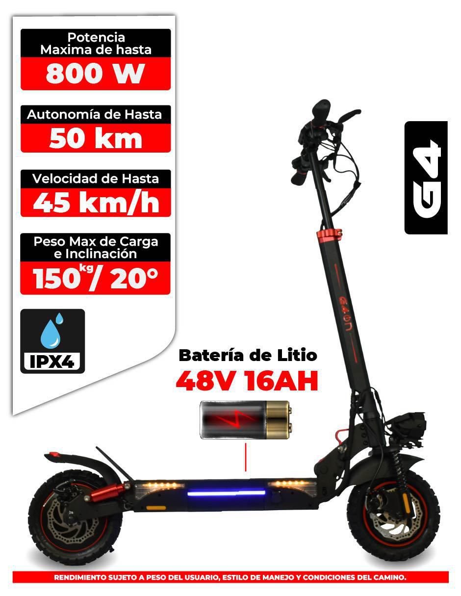 Scooter eléctrico G4 2025 2