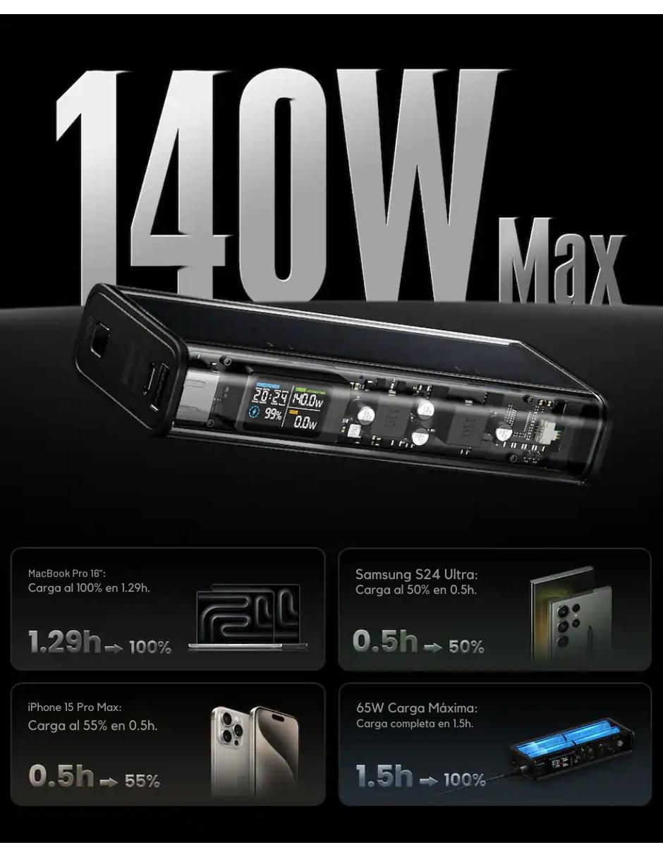 Batería portátil 20000 mAh X1i 3