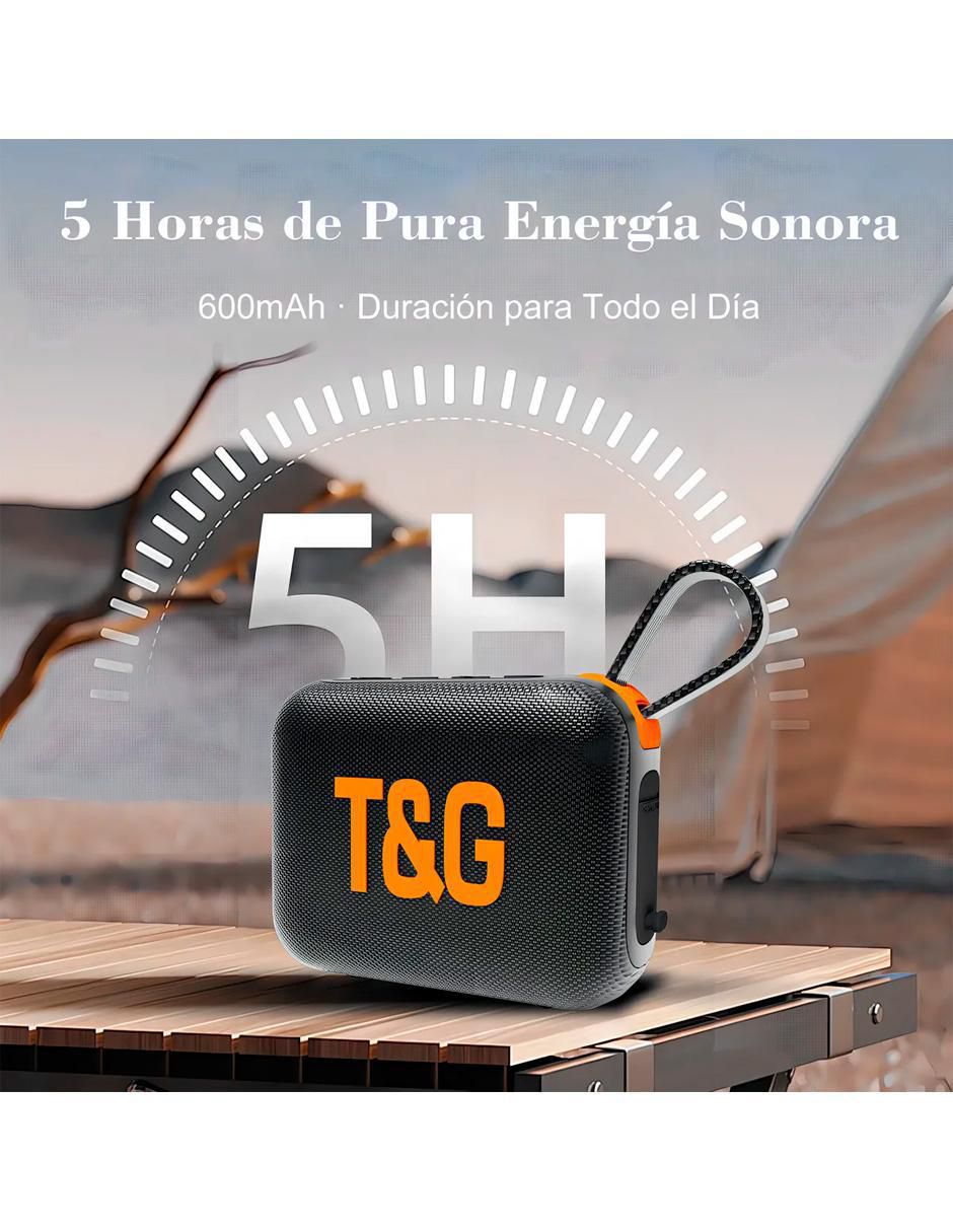 Bocina portátil TG445 Mini bluetooth 5