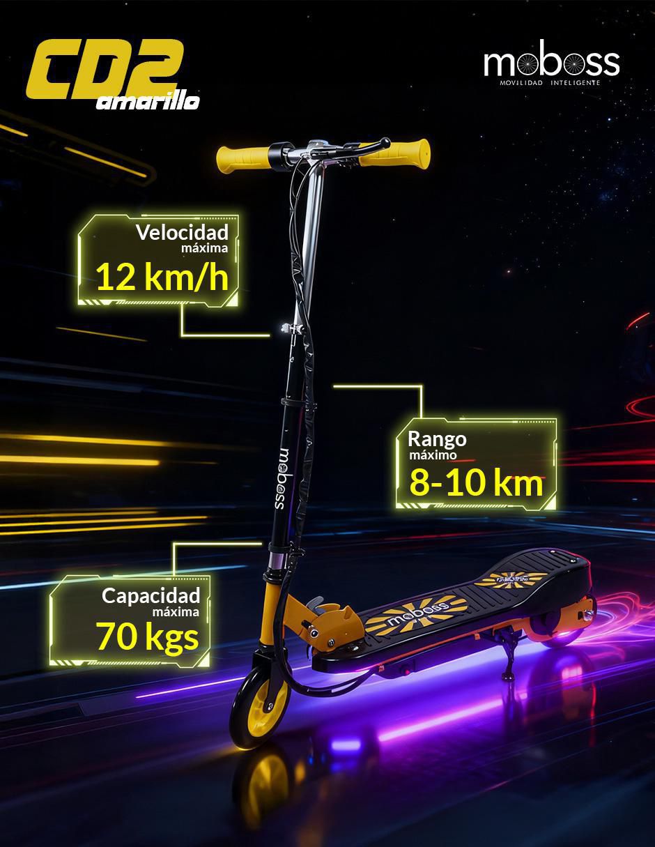 "patin/scooter eléctrico" moboss cd2 24 v 2026 2025