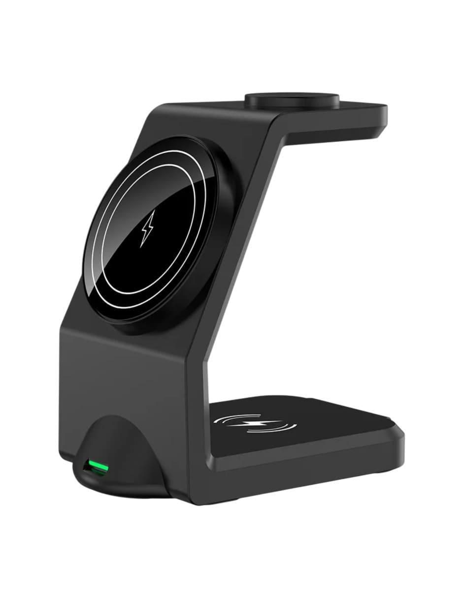 Estación de carga 3 en 1 de 15 w usb tipo c