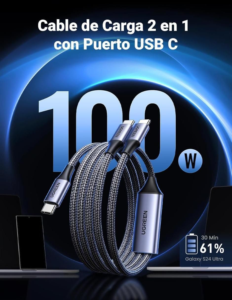 Cable USB C de 1.5 m 2