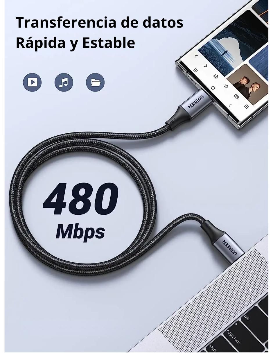 Cable USB C de 2 m 5