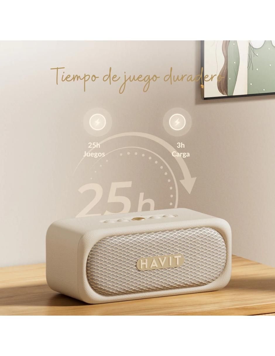 Bocina havit sk905bt bluetooth no aplica