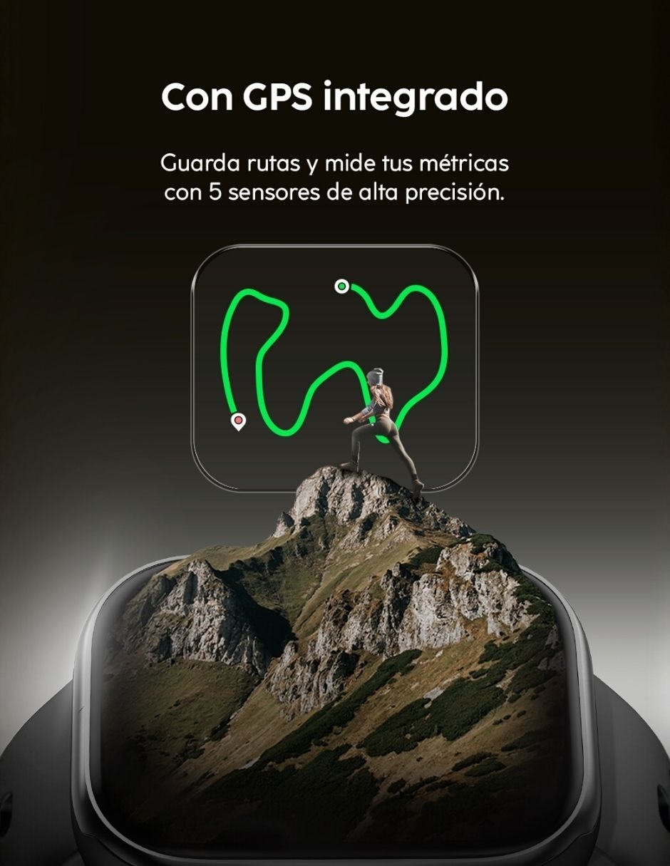 Smartwatch Aura Pro 2 unisex con GPS 4