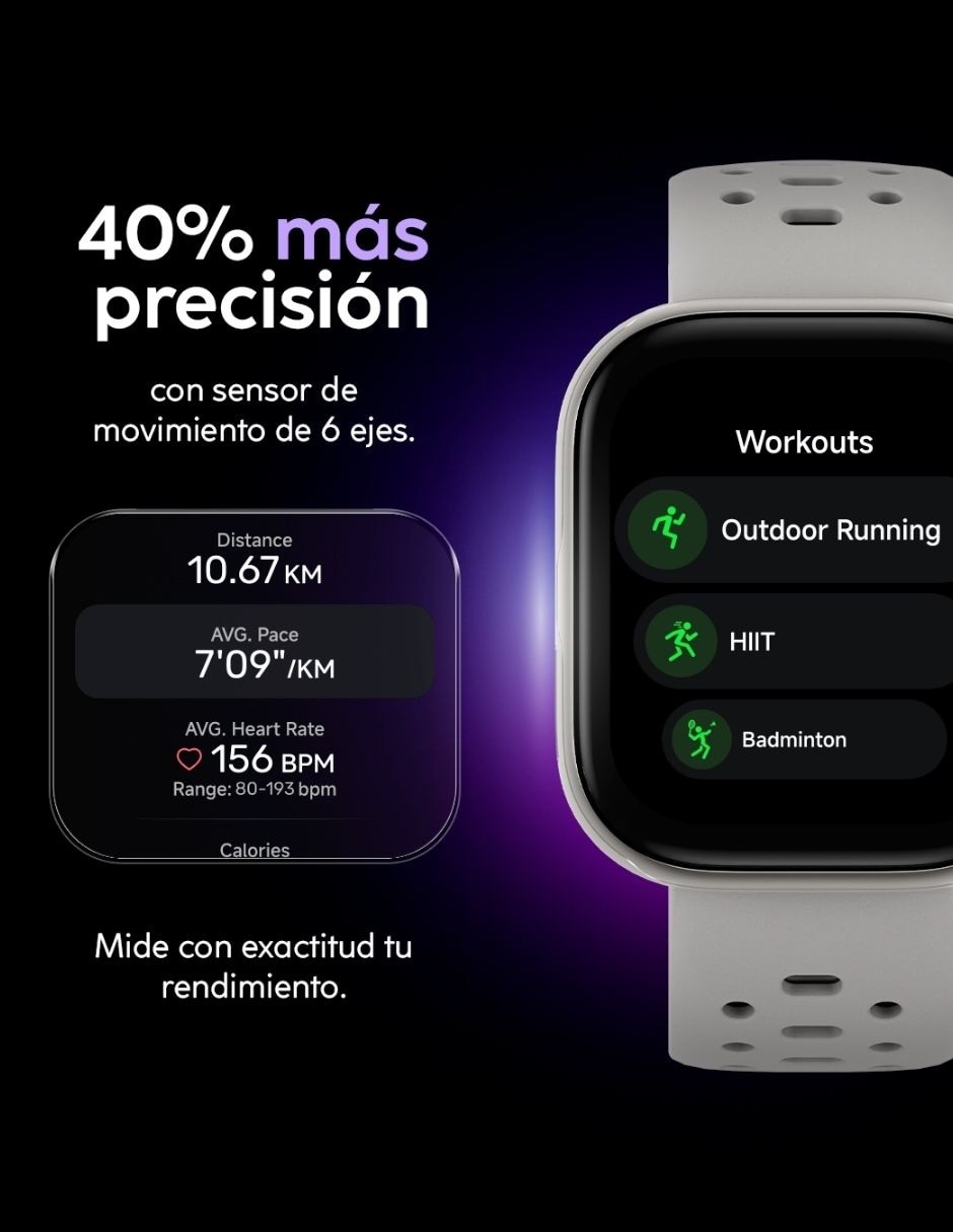Smartwatch Aura Pro 2 unisex con GPS 6