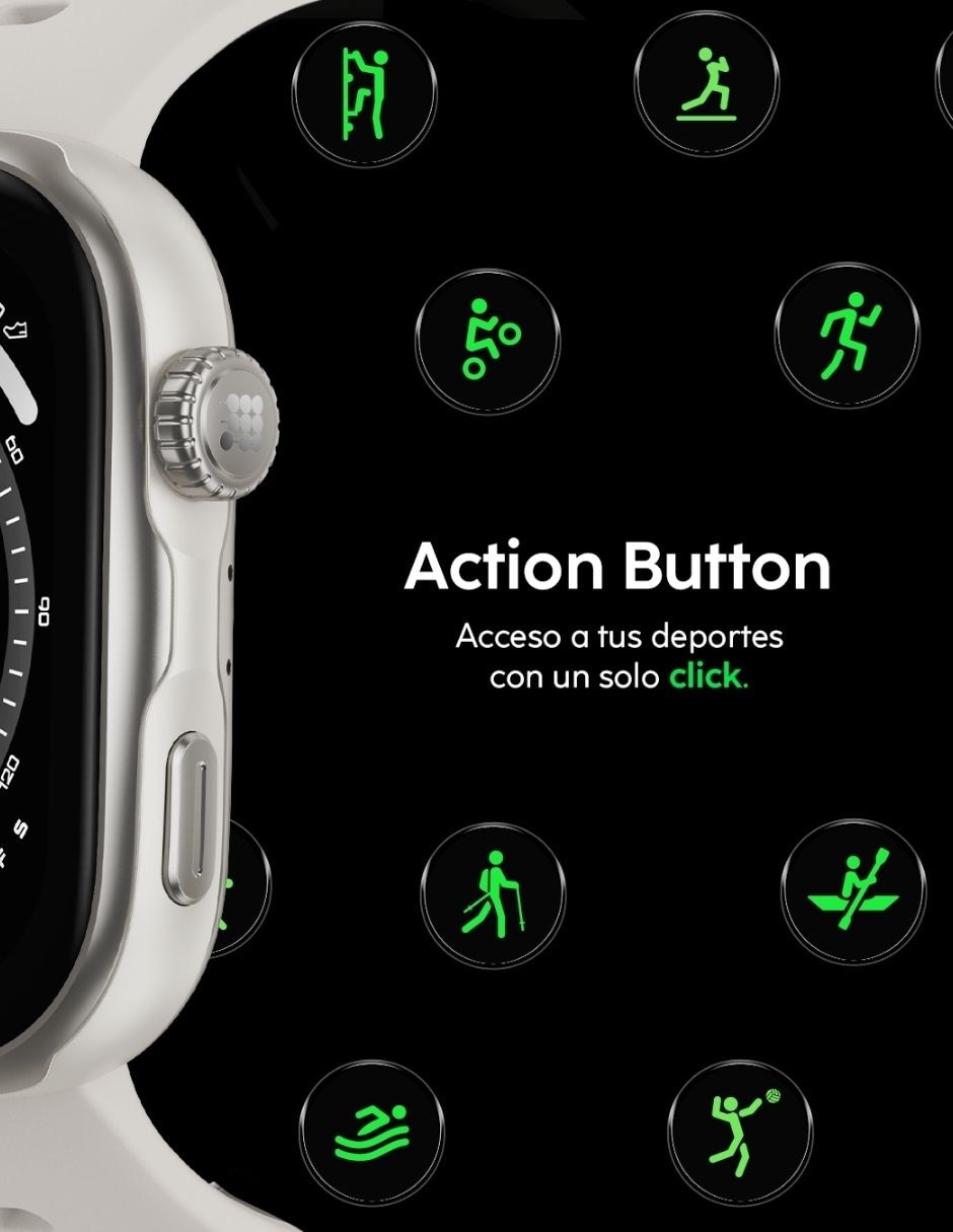 Smartwatch Aura Pro 2 unisex con GPS 9