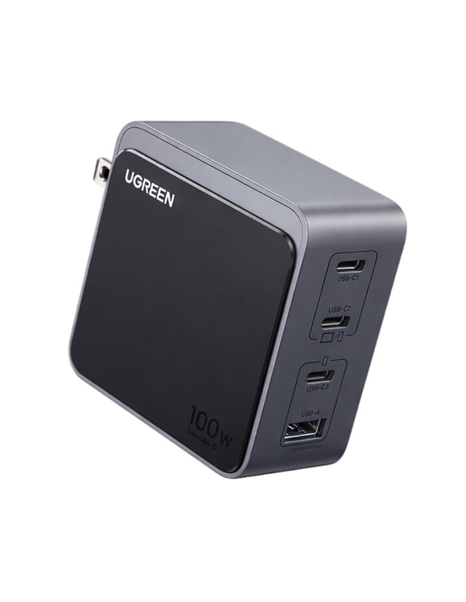 Cargador pared de 100 W USB + USB tipo 45224