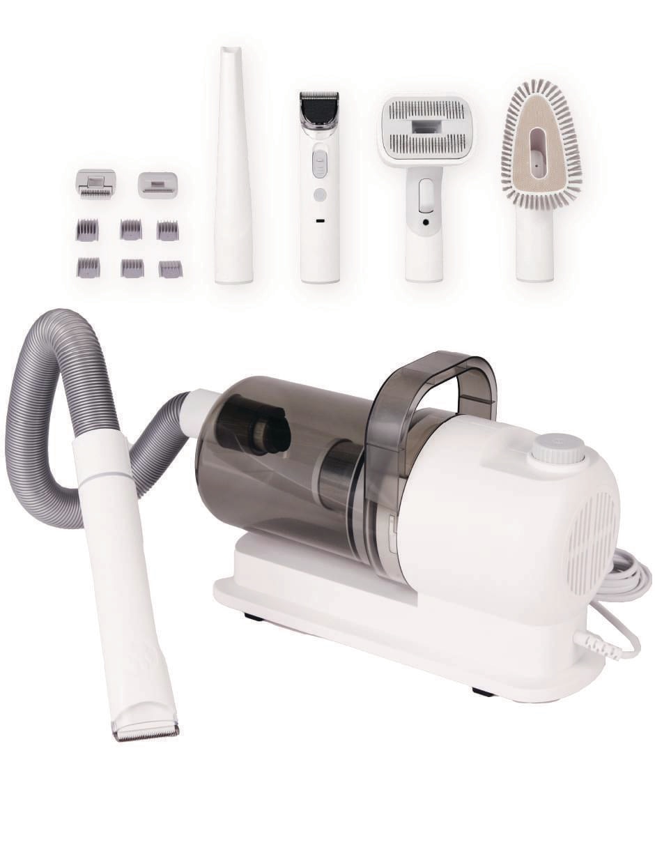 Kit de aseo y aspiradora para mascota de 300 W