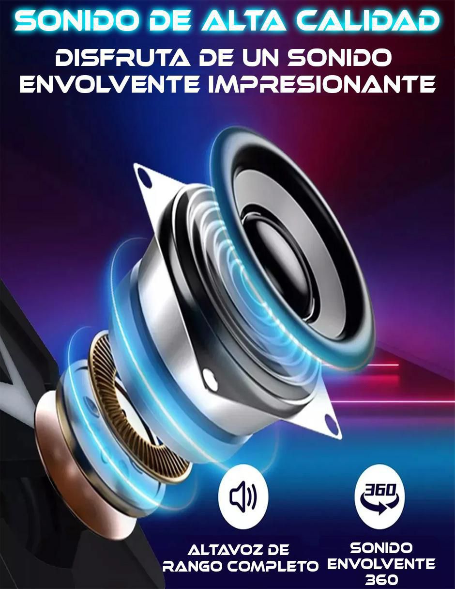 Set de bocinas SC-BAS823 alámbrica 4