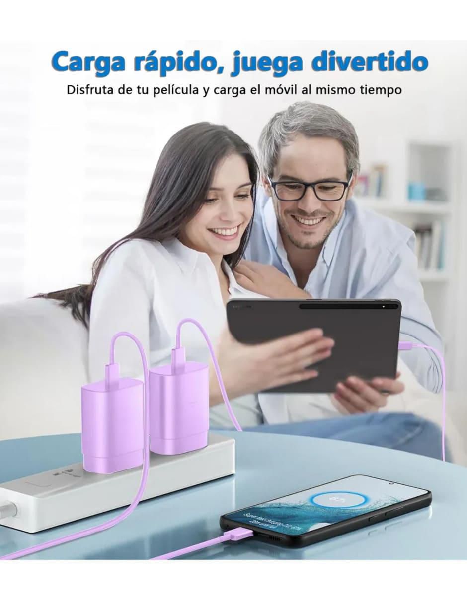 Cargador pared de 25 W USB tipo C 2