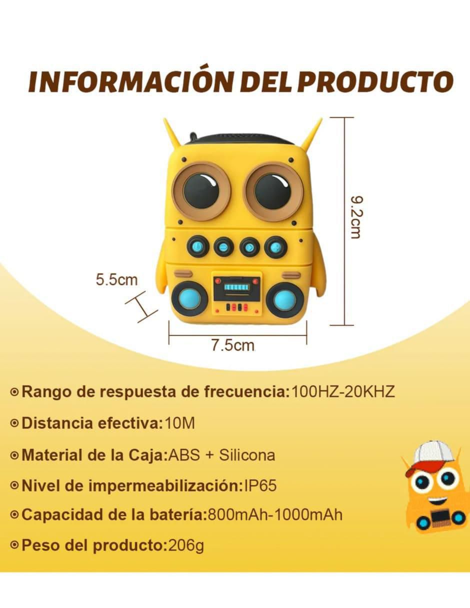 Bocina portátil bluetooth 5