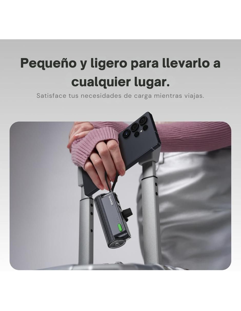 Batería portátil 5000 mah Flow mini 2 6