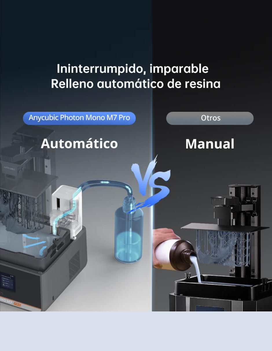 Impresora 3d Photon Mono M7 Pro alámbrica 5